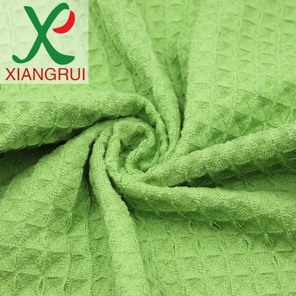 Custom Waffle White Hotel Bath Robe Cotton Towel Bathrobe Slippers Set