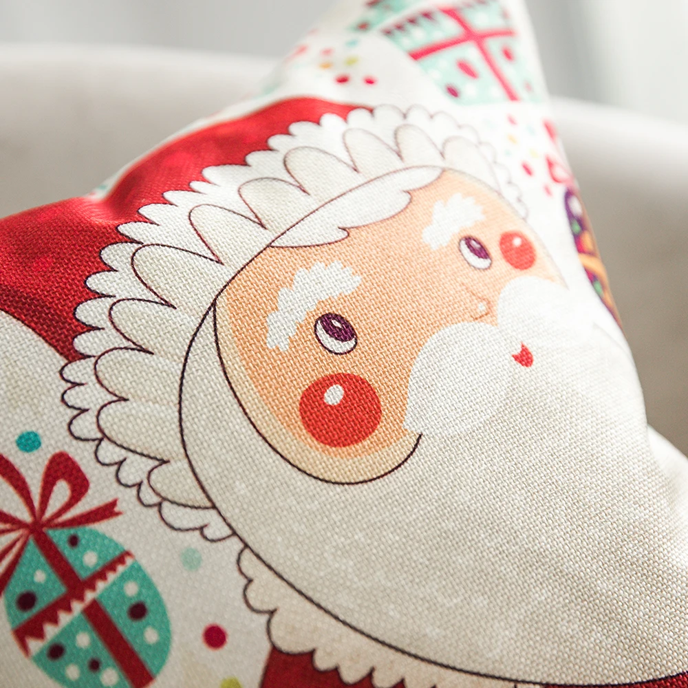 Wholesale Christmas Throw Pillows Case For Home Decor Custom Printed
