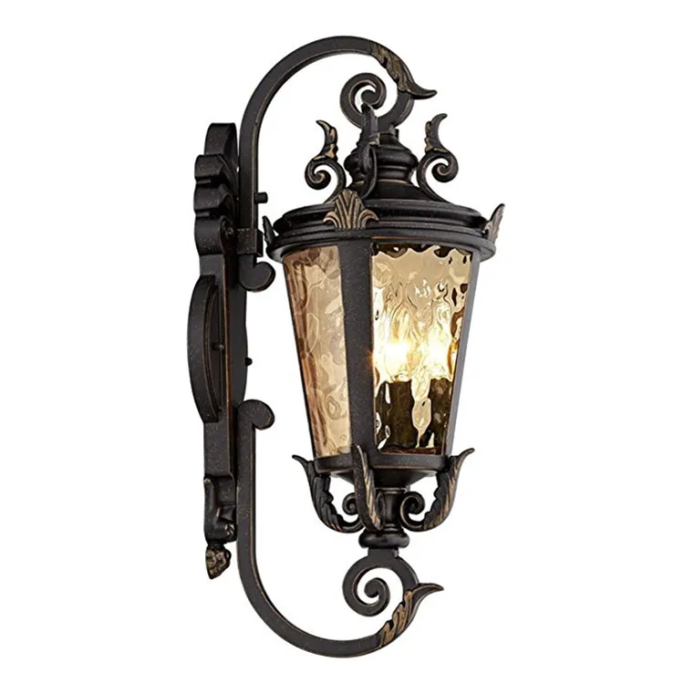 OEM China Factory Big Size Casa Marseille Traditional High Bronze Outdoor Wall Light