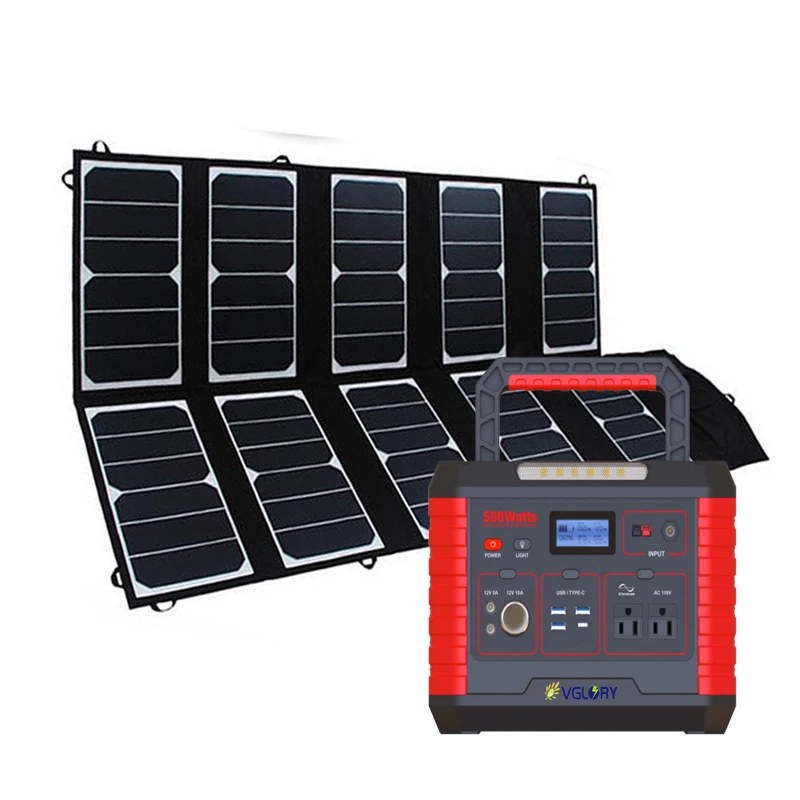 300w 500w Mini portable Module solar power system