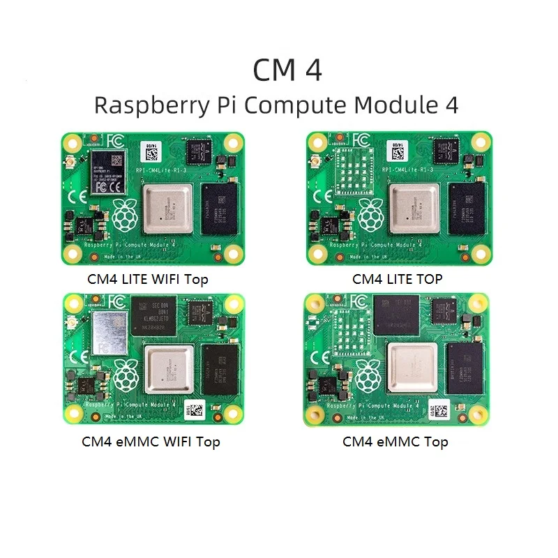 All Series Raspberry Pi Compute Module 4 Cm4 Wifi Lite 1g 2g 4g 8g Ram ...
