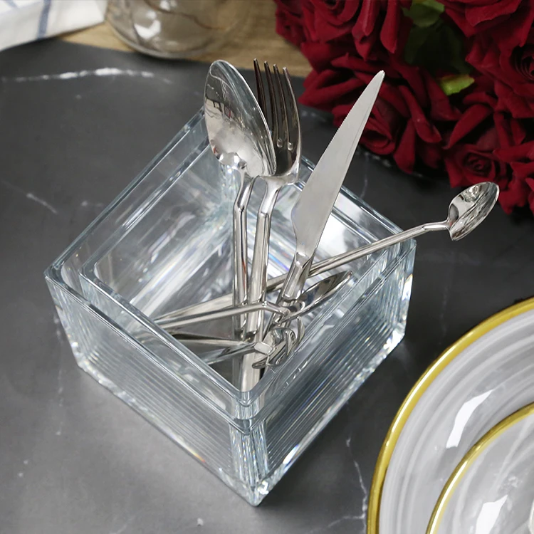 Wholesale High Quality Restaurant Stainless Steel 304 Silver Cutlery Set Knife, fork and Spoon Set