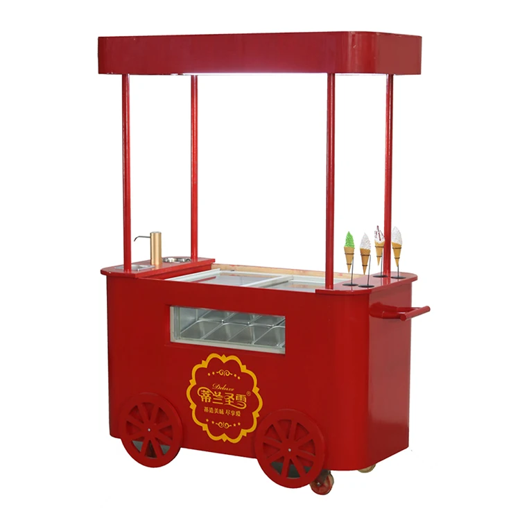 Australia Ice Cream Cart Italian Ice Cream Trolley Cart Buy Ice Cream Roll Cart,Ice Cream