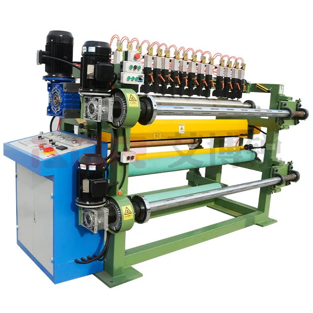 China Factory Coated Abrasive Jumbo Roll Slitter Machine With Cross