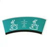 Flexo Printed Paper Cup Fan APP Cup Stock Paper With Single Side PE coated Paper Cup Raw Material 240+18gsm