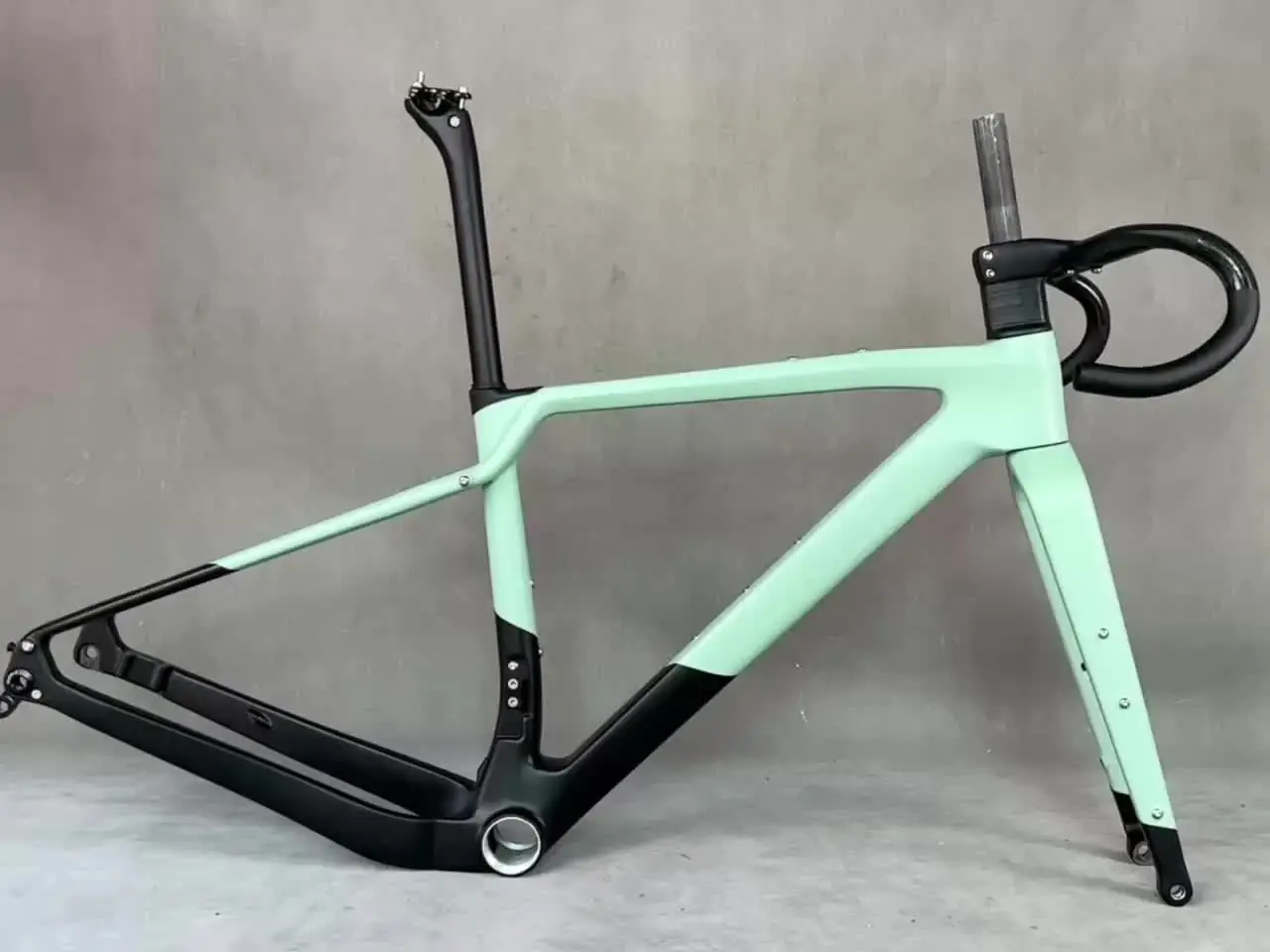 SERAPH Gravel Bike Frame Full Hidden Cable Flat Mount BIKE Carbon