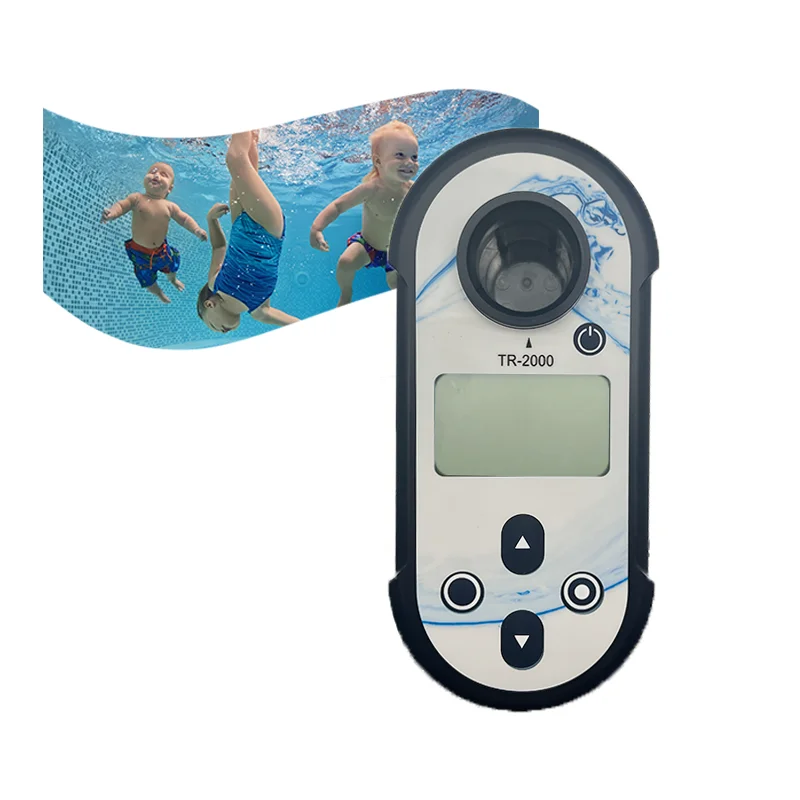 Hot Sale Swimming Pool Water Electric Tester Basic Ph And Cl Tr2000