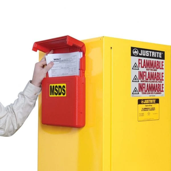 Msds Storage Box Wall Mounted Sds Boxes File Holder Fixation