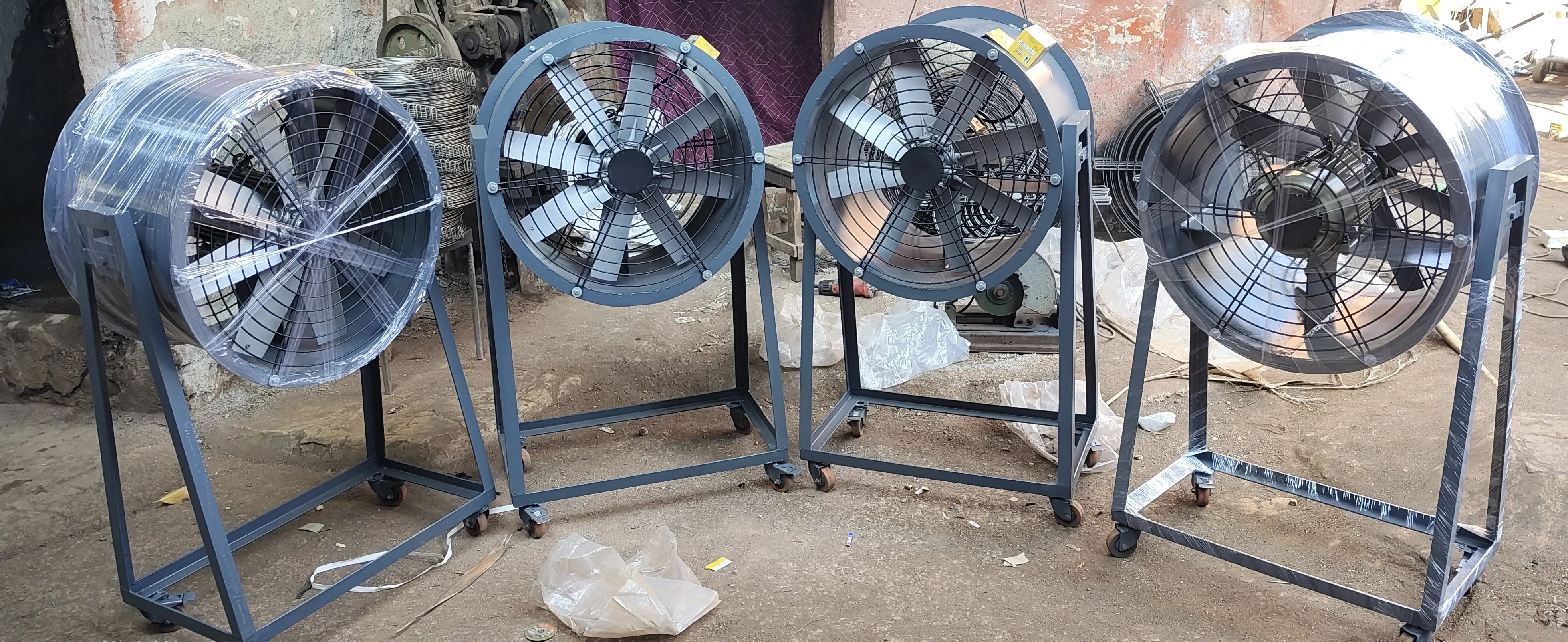 Industrial Coil, 900mm, Axial, Aluminium - detail 12