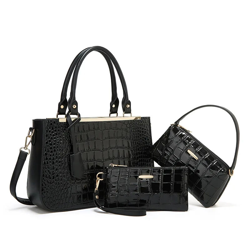 Wholesale Good Quality Women's Bags And Purses Sets Pu Leather Handbags