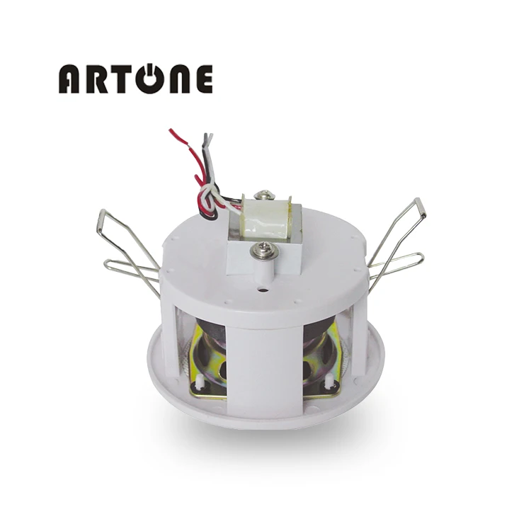 Best PA System 100V 6-8W Full Range 2.5 CS-30 Mini Ceiling Speaker For Commercial Audio - ANKUX.COM