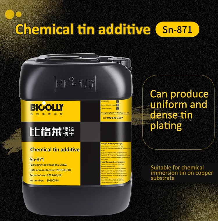 Electroless Tin Plating Solution With Uniform And Dense Coating And