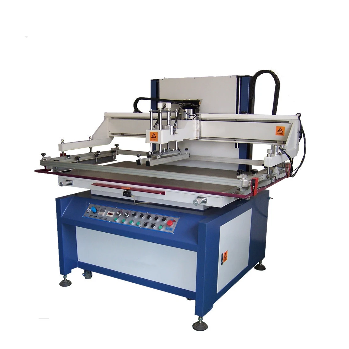 Screen Printer Vertical Semiautomatic Screen Printing Machine For