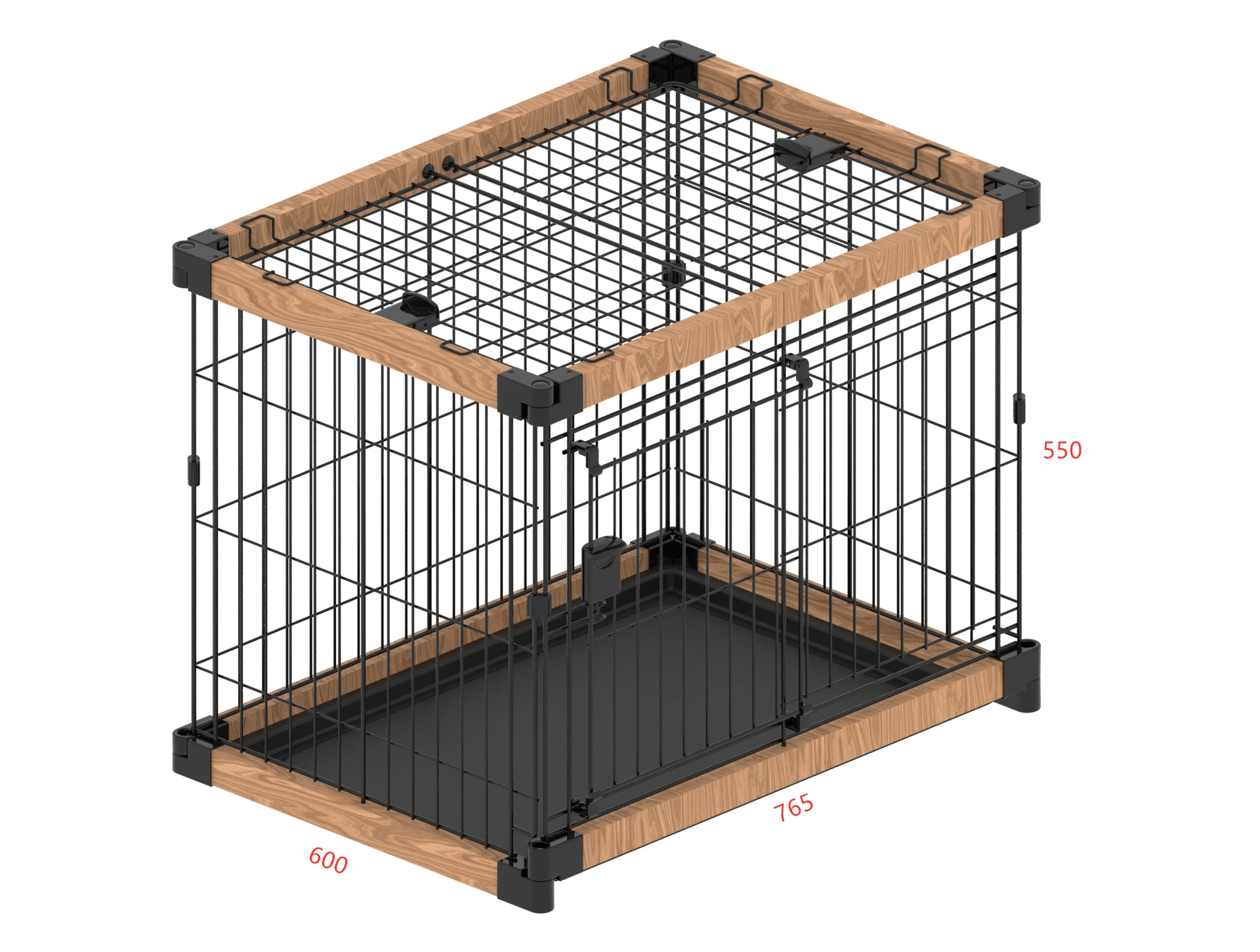 Pet Cages & Houses Wood Crate Dog Cages Portable Solid Wood Cage Buy