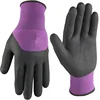 Gardening Trimming Mall Handling Nylon Polyester Knitted Dipped Foam Nitrile Slip Breathable Wear Hand Safety Work Gloves