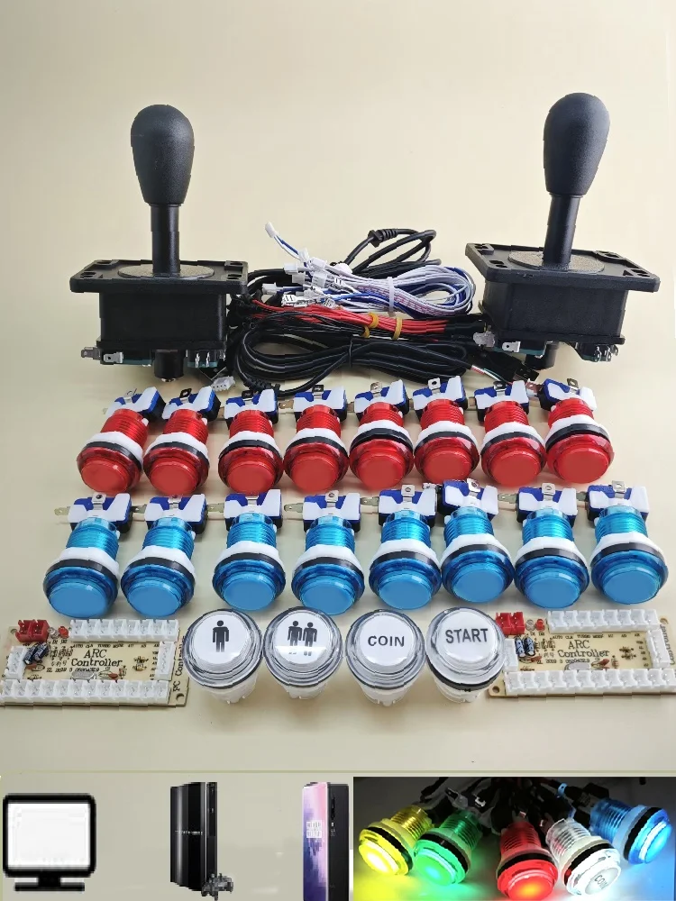 2 player arcade button kit