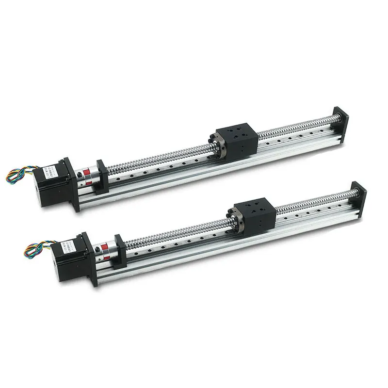 FSL40 Ball Screw Sliding Table Module Linear Guide Rail Sliding Motion ...
