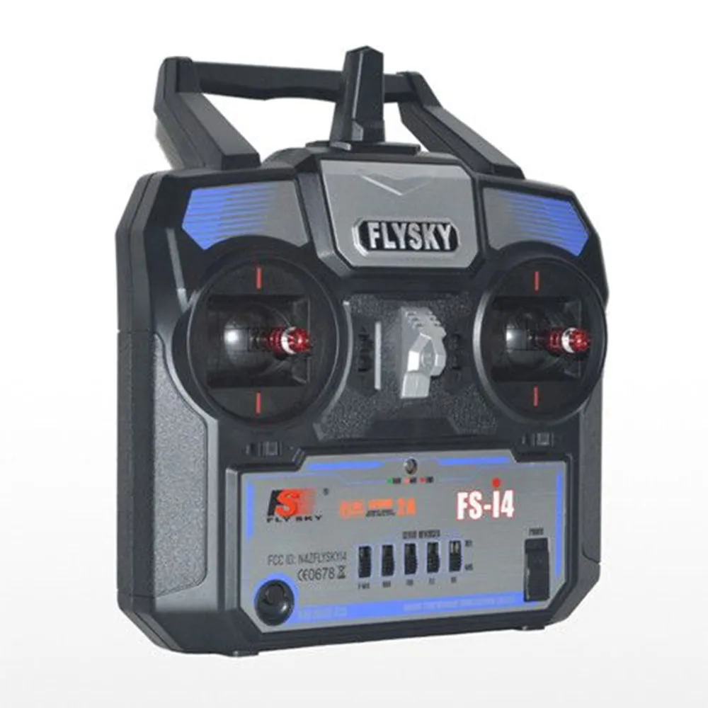 Flysky 2.4ghz 4ch Fsi4 Afhds 2a Radio System Transmitter For Rc