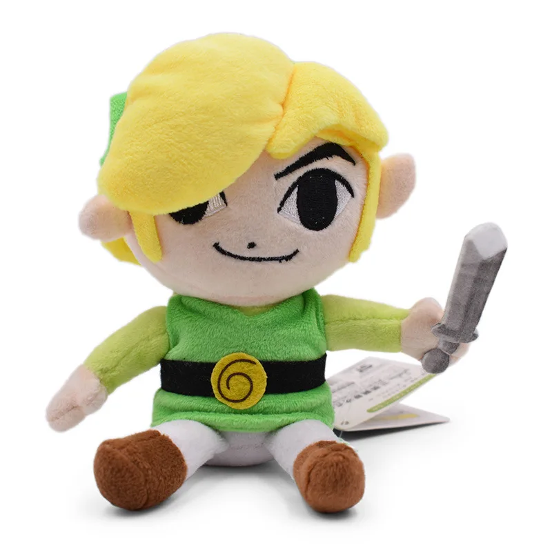 18cm Game Zelda Plush Cartoon Toon Link Stuffed Soft Toys For Kids ...