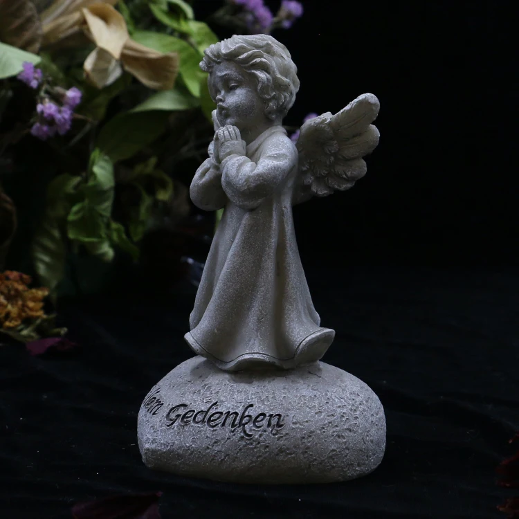 angel garden statues resin