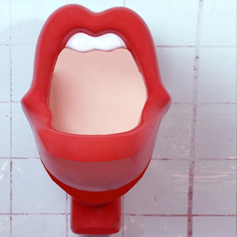 Back Inlet Urinal Piss Urination Club Salon Toy Sanitary Closet Big