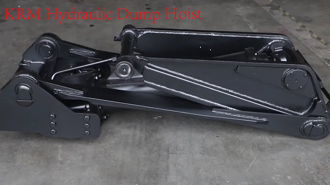 15 Ton Hydraulic Hoist Cylinder For Dump Truck Dump Trailer Hydraulic