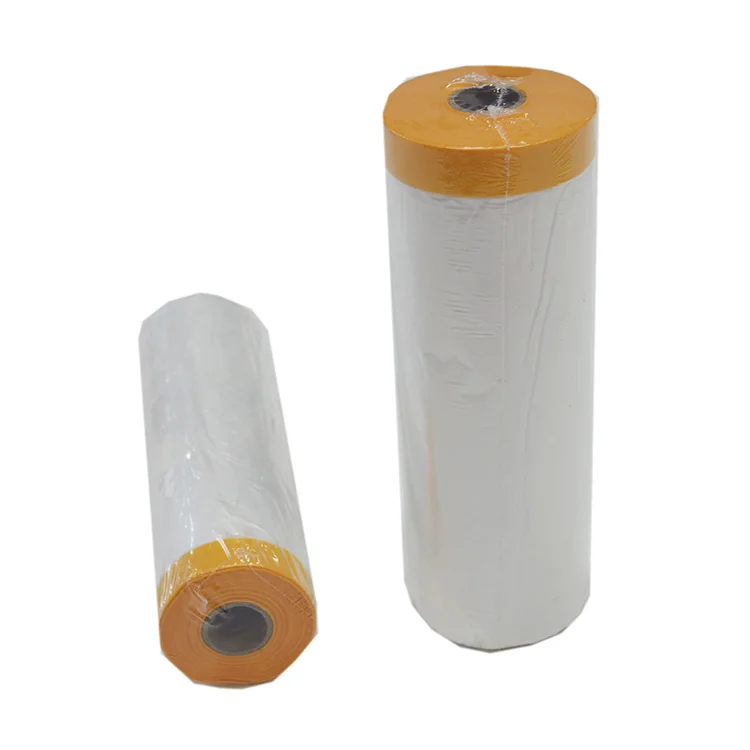 Paint Adhesive Protective Masking Paper Roll For Painters Auto Pre 