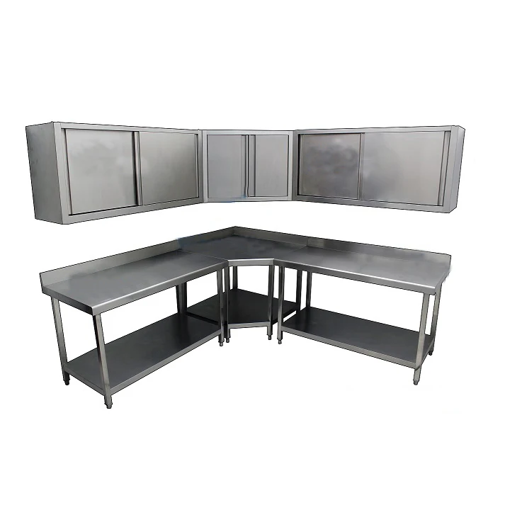 Stainless Steel Kitchen Wall With Hinged/sliding Doors Buy