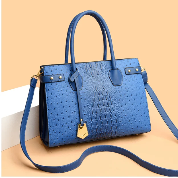 Luxury Fashionable And Elegant Ostrich Pattern Women's Portable ...