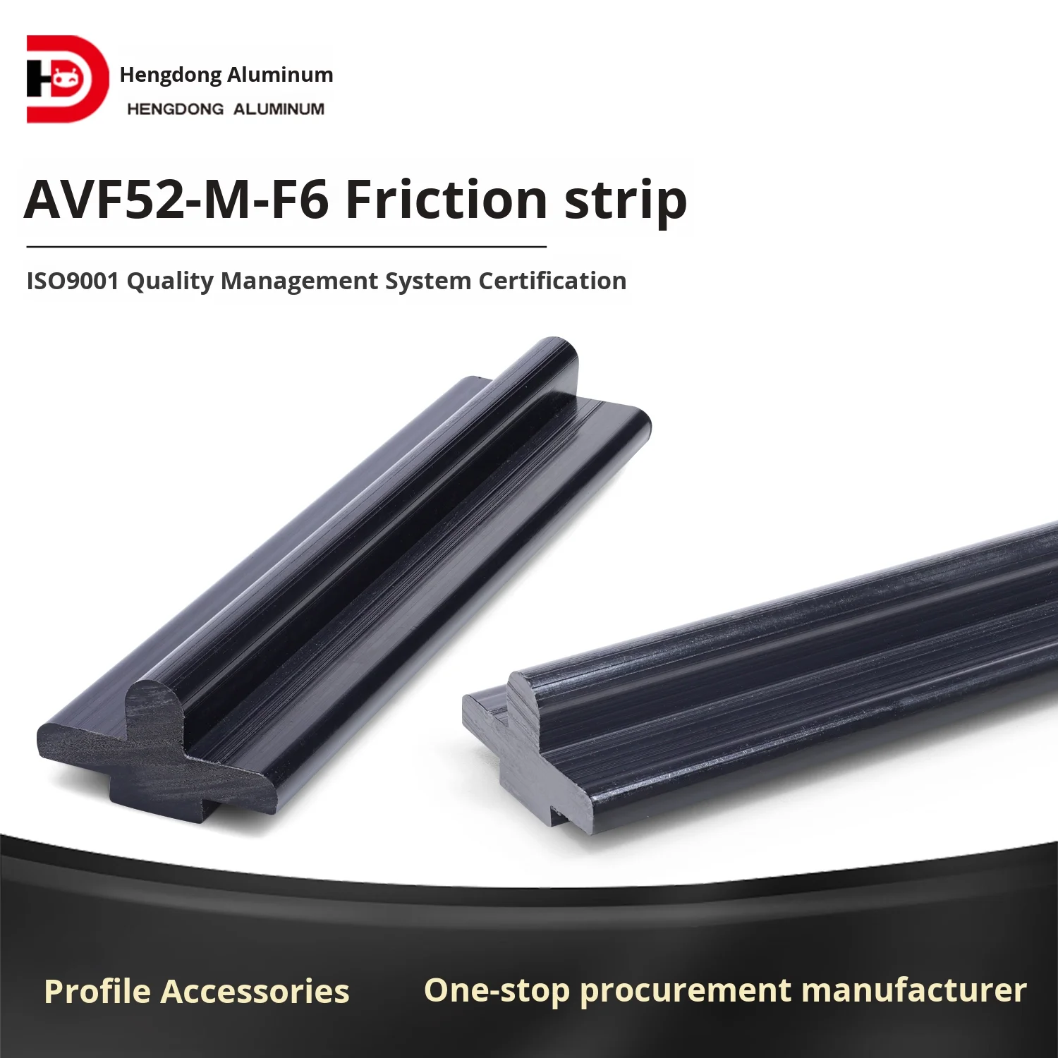 6000 Series Abs Friction Strip 30/40 Series Mechanical Guardrail Special Accessory for Door Frame Wear-Resistant Strip Heat Sink details