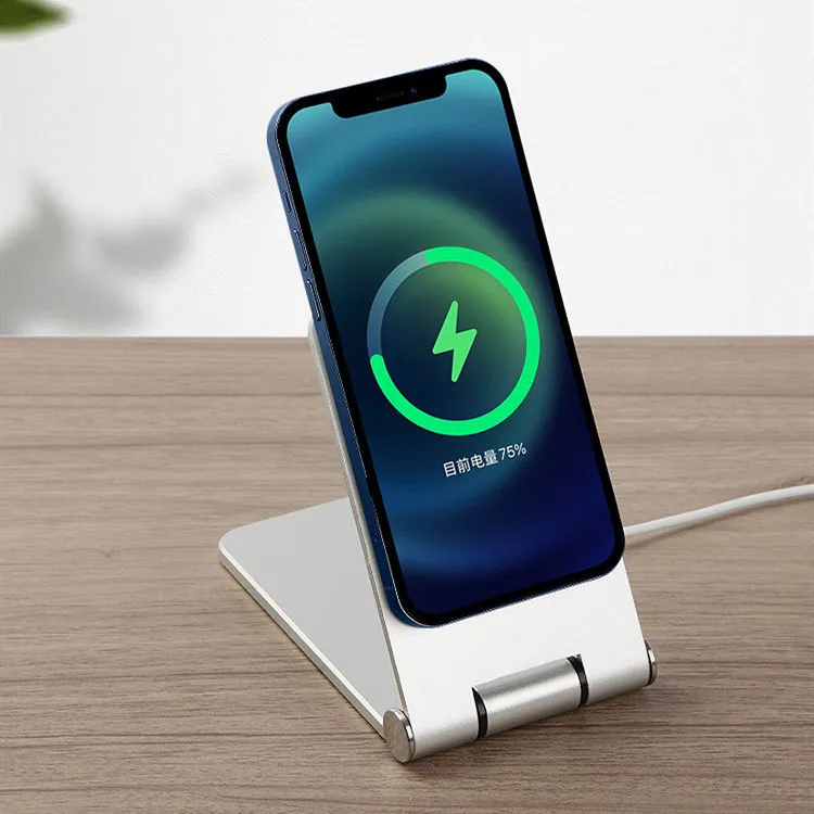 Foldable Wireless Magnetic Phone Charger Stand Holder For Iphone 14 Pro ...