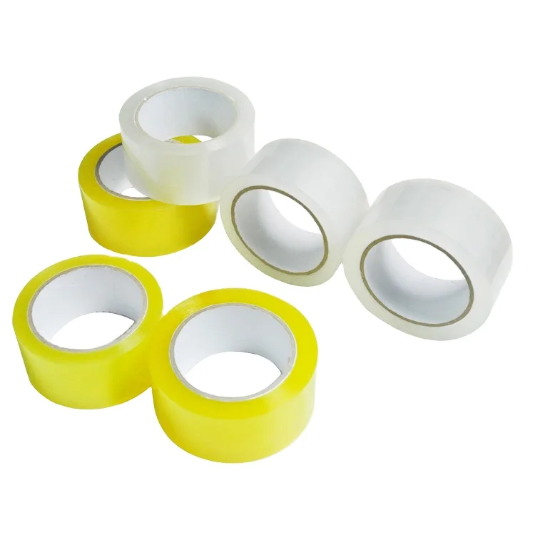 Eco friendly clear self adhesive light transparent adhesive tape