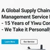 China Yiwu Market Mixed Container Shipping Agent Warehouing Custom Clearance Sourcing Export QC Service Translation