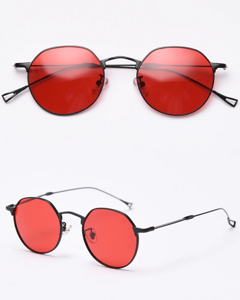 ERD Retro Sunglasses Polarized Summer Round Frame Glasses For Men Women Fashion 