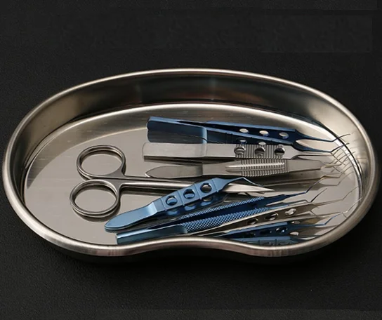 product surgical instrument tray best quality stainless steel kidney shaped tray dental instrument kidney shaped dish-98