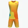Sublimation printing basketball jersey uniform design color yellow and shorts suit custom sublimation basketball uniform