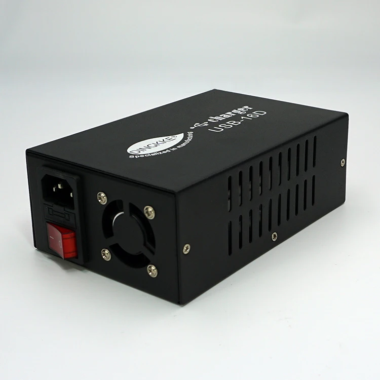 16 Usb Fast Charging Ports Ce & Rohs Certified Dual Fast Usb Adaptor Charger Multi Port Phone Charger