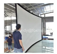 curved frame screen,xyscreen,180 degree curved frame screen