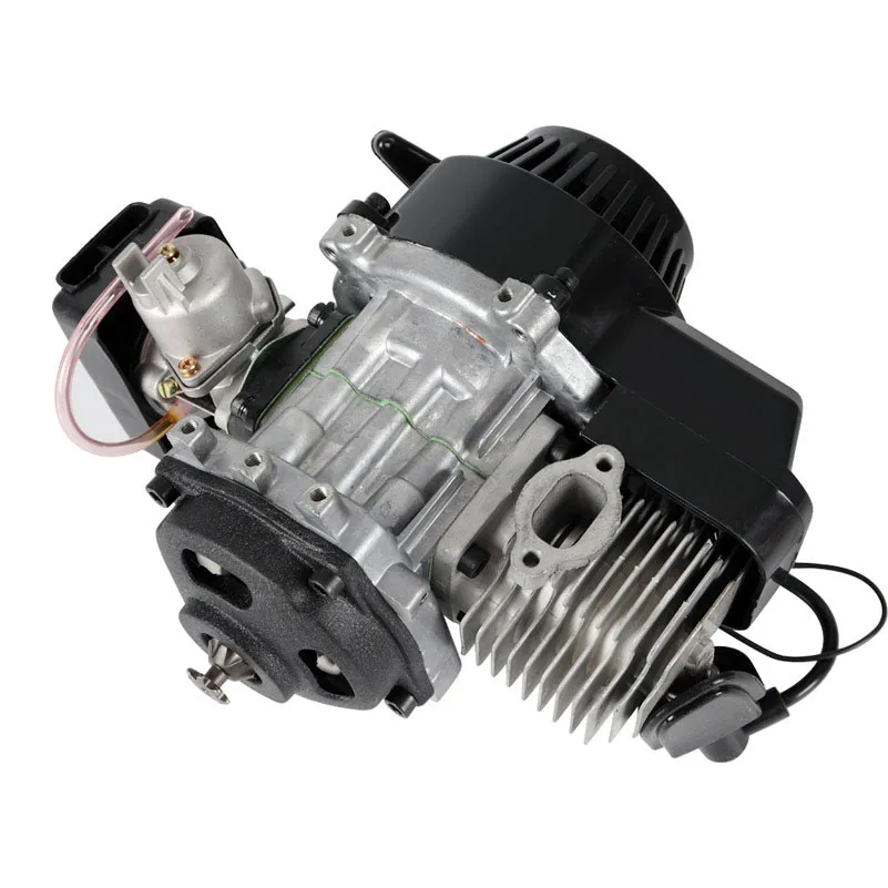 2 Stroke Racing Engine Motor 47cc 49 50cc Pocket Rocket Dirt Bike 49cc ...