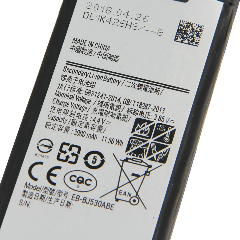 100 Original Replacement Battery For J5 Sm J530f 17 Edition J530f J530g Buy Eb Bj530abe Battery For Samsung Galaxyj5 Sm J530f 17 Edition Battery Product On Alibaba Com