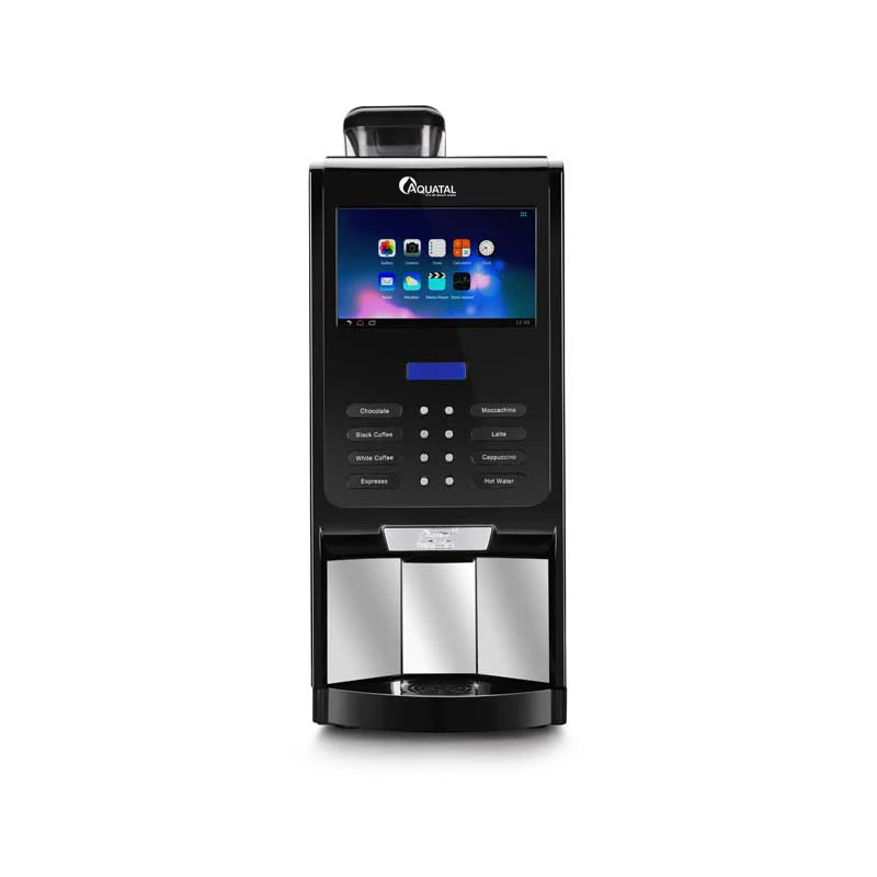 
professional fully automatic bean to cup coffee maker dispenser machine for hotel 