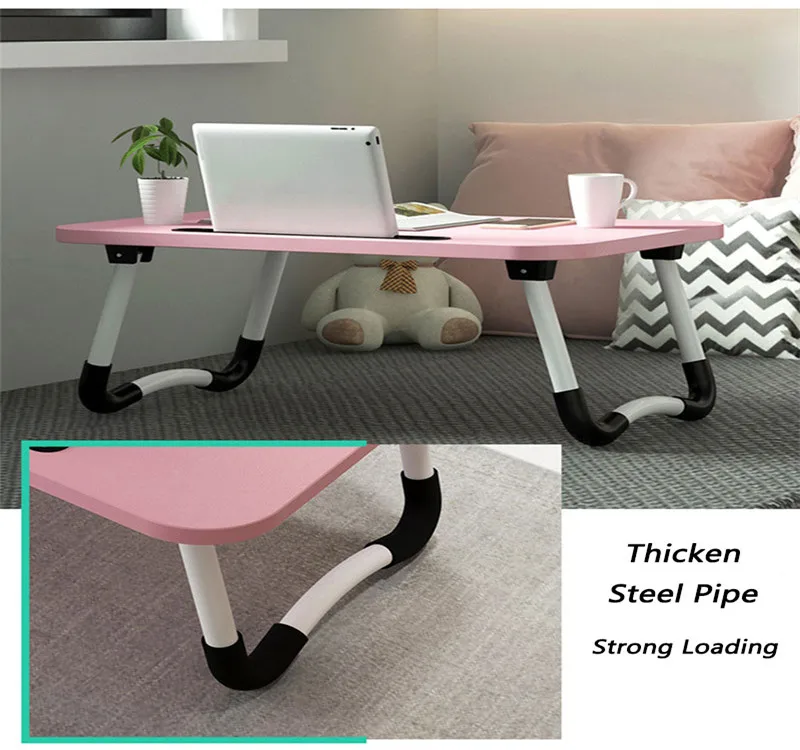 Folding Computer Desk Multifunctional Light Foldable Table Dormitory