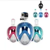 2019 Factory directly sale snorkel mask equipment 180 degree full face diving mask