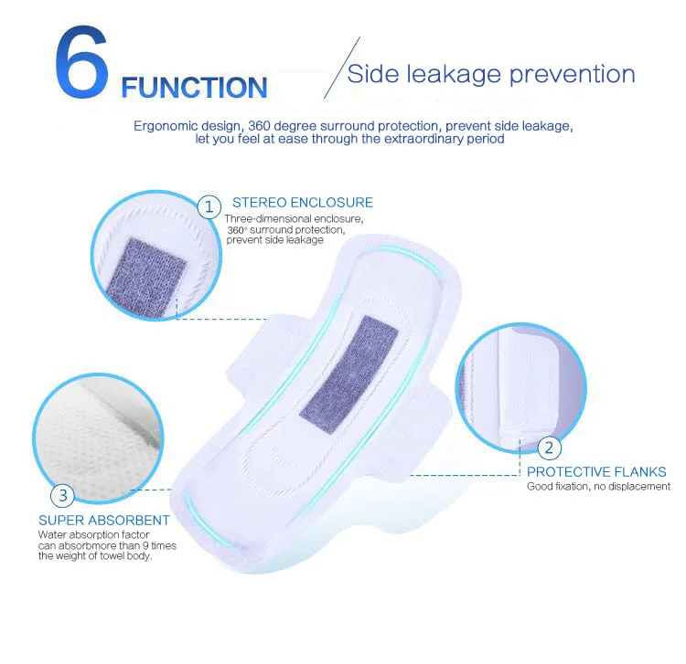 Maternity Sanitary Towels High Quality Maternity Pads With Loop