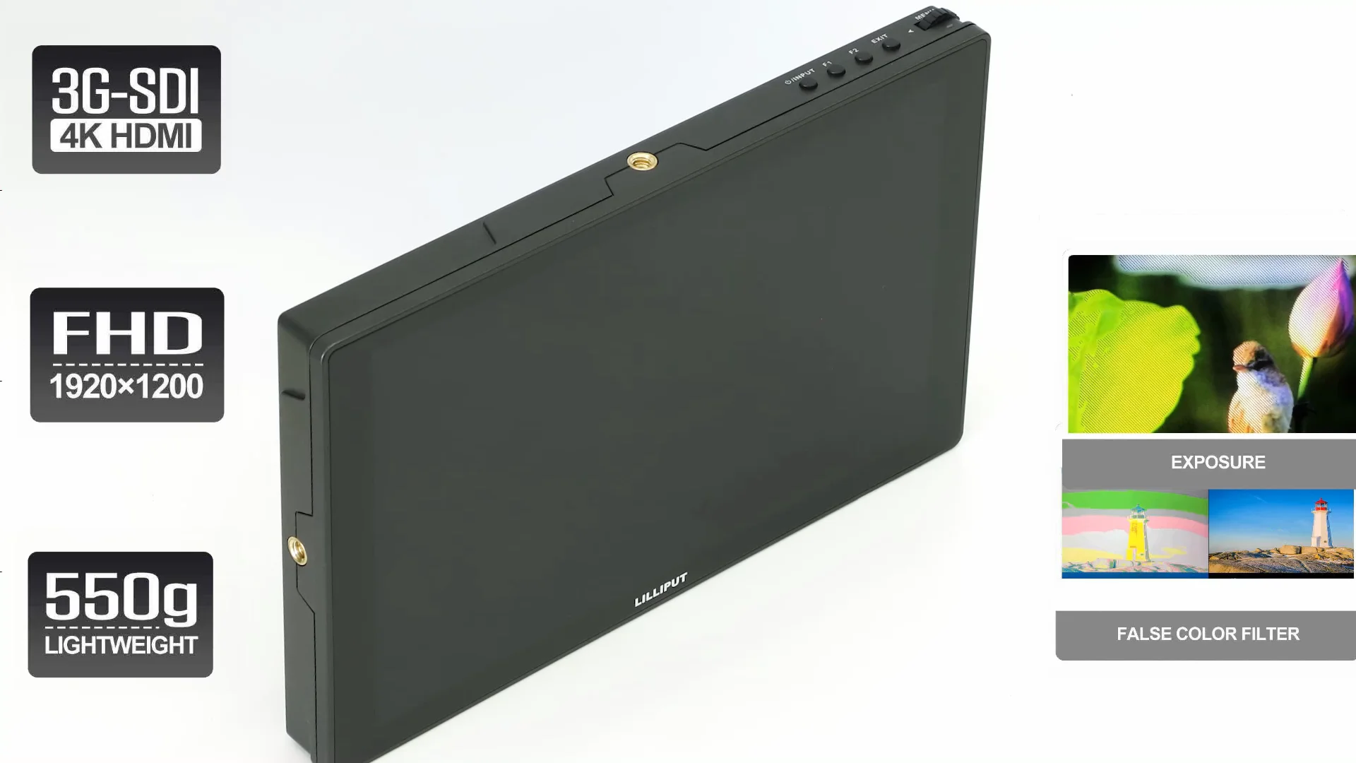 Monitor de Campo Profissional Lilliput 10.1