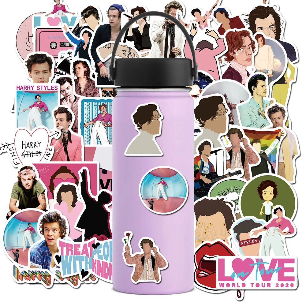 50pcs Harry Styles Stickers For Laptop Luggage Bicycle Phone Case Skateboard Pad Stickers Waterproof Kids Decal Buy Harry Styles Skateboard Stickers Harry Styles Stickers Product On Alibaba Com