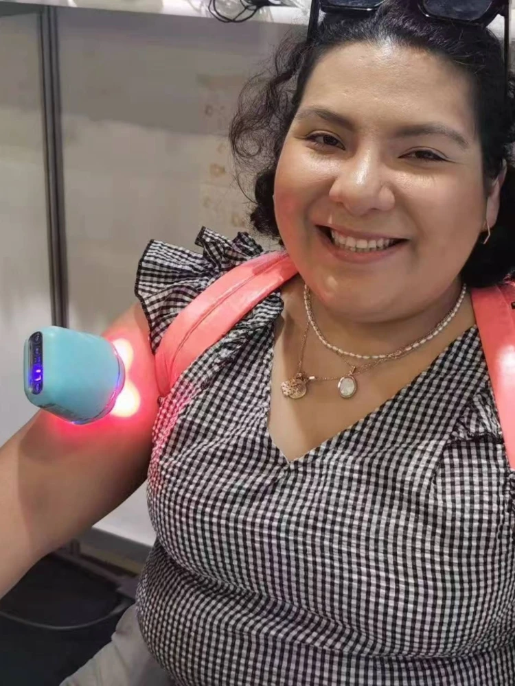 product new blue smart photomagnetic negative pressure therapy device   portable cupping  massage system for home use-6