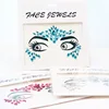 women body tattoo sticker temporari face tattoo sticker face rhinestone sticker