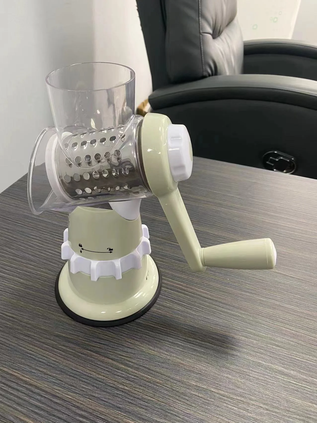 2nd Generation Multifunctional Hand-Cranked Kitchen Tool Plastic Fruit & Vegetable Cutter for Potatoes Shredded Vegetable Slices
