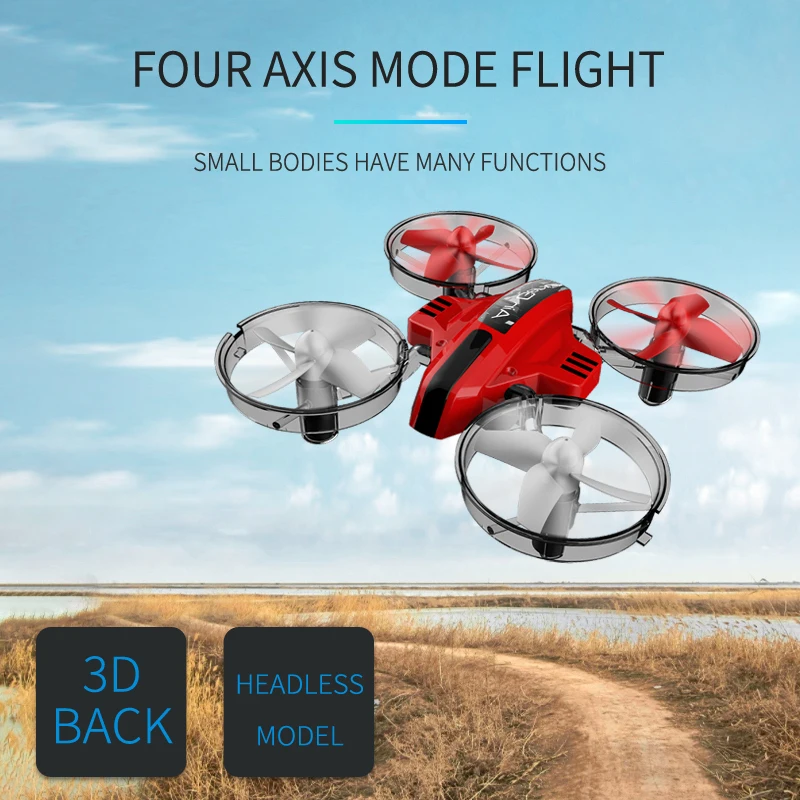 3 IN 1 Multi-function 3D Flip Stunt Headless Hovercraft/ Hang Glider/ UAV Drone